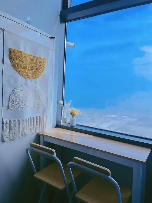 전소동 영종도에 멋진 고층 오션뷰 아파트 대한민국